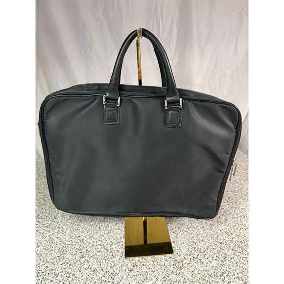 Burberry Black Label Nova Check Business Bag Briefcase Unisex - Picture 2 of 13